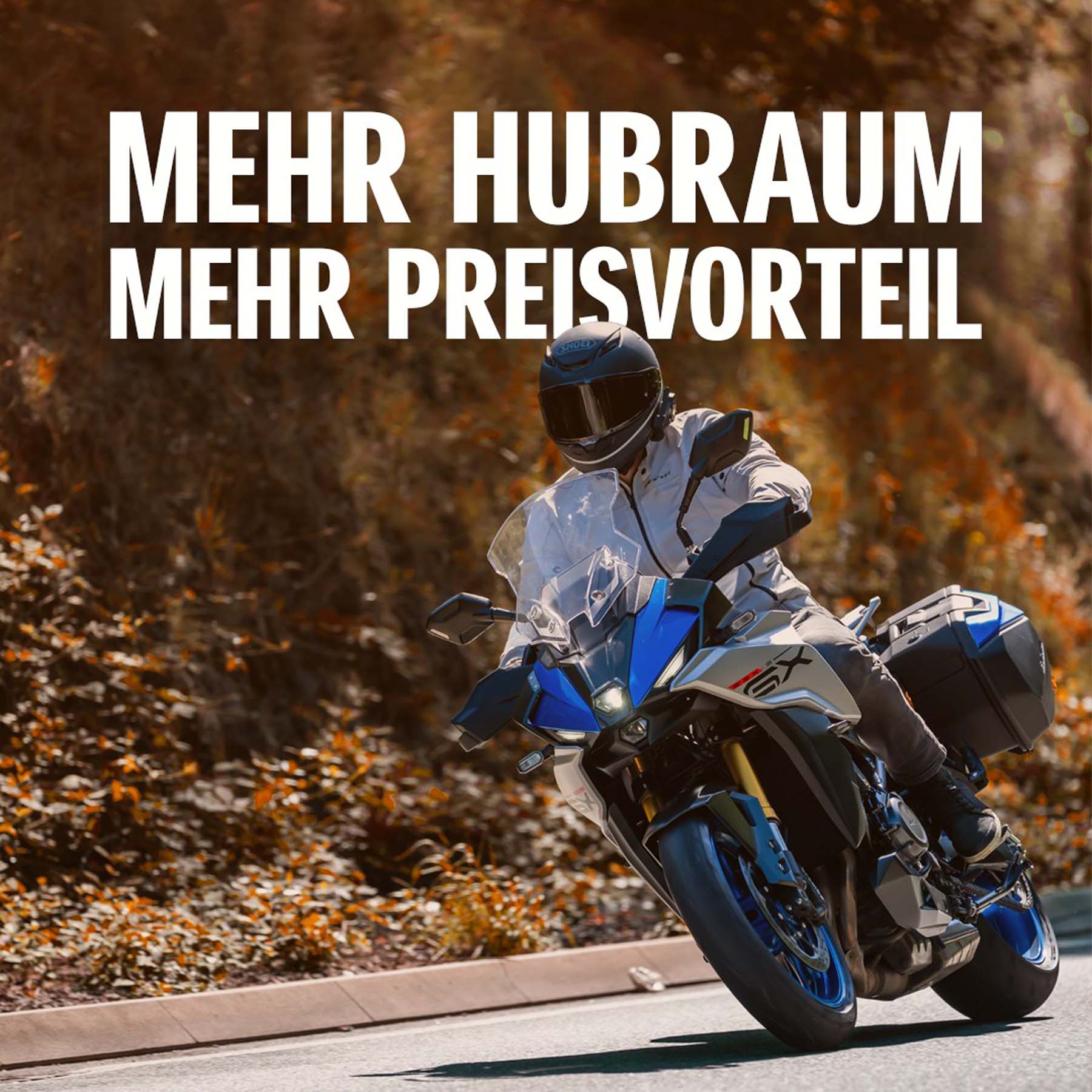 Mehr Hubraum, mehr Preisvorteil